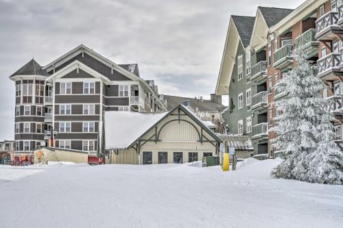 Ski-In and Out Snowshoe Slopeside Resort Brigham Condo image 12