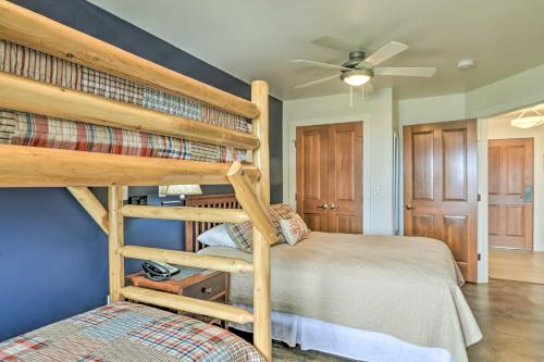 Ski-In and Out Snowshoe Slopeside Resort Brigham Condo image 19